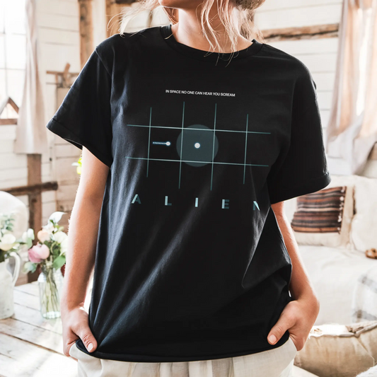 Camiseta Alien Mujer