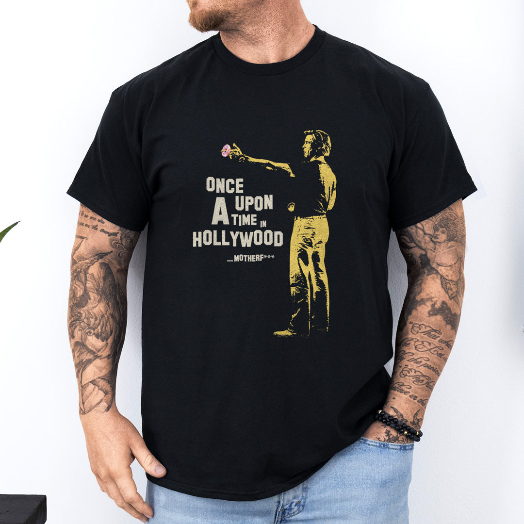 Camiseta Érase una vez en hollywood negra