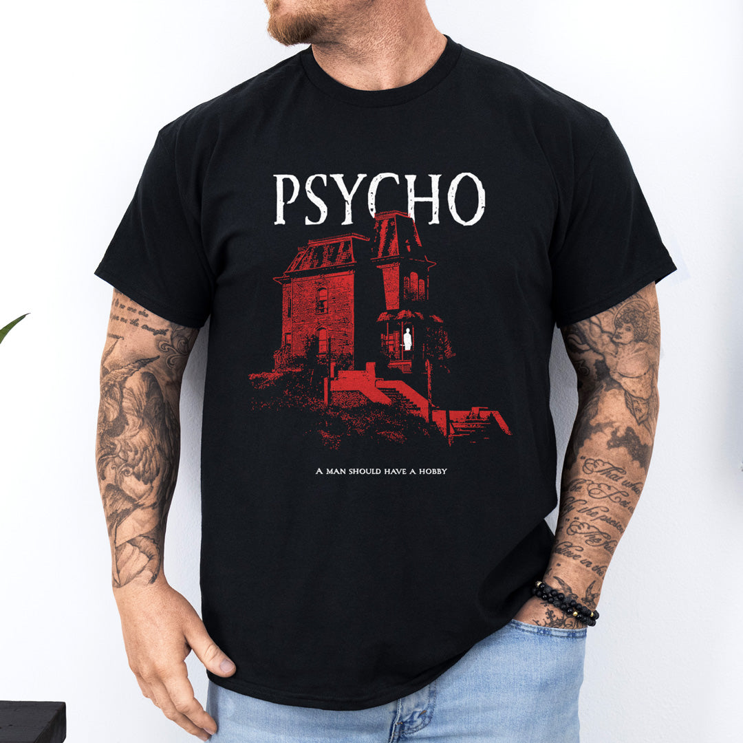 camiseta psicosis negra