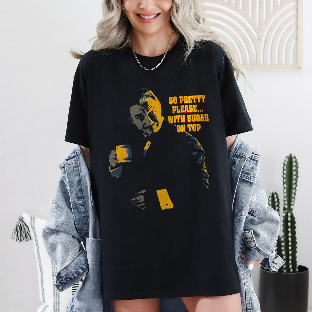 Camiseta pulp fiction mr wolfe negra