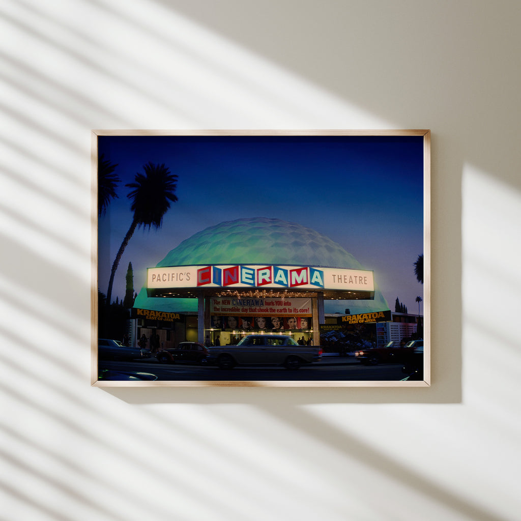 Póster cine hollywood cinerama