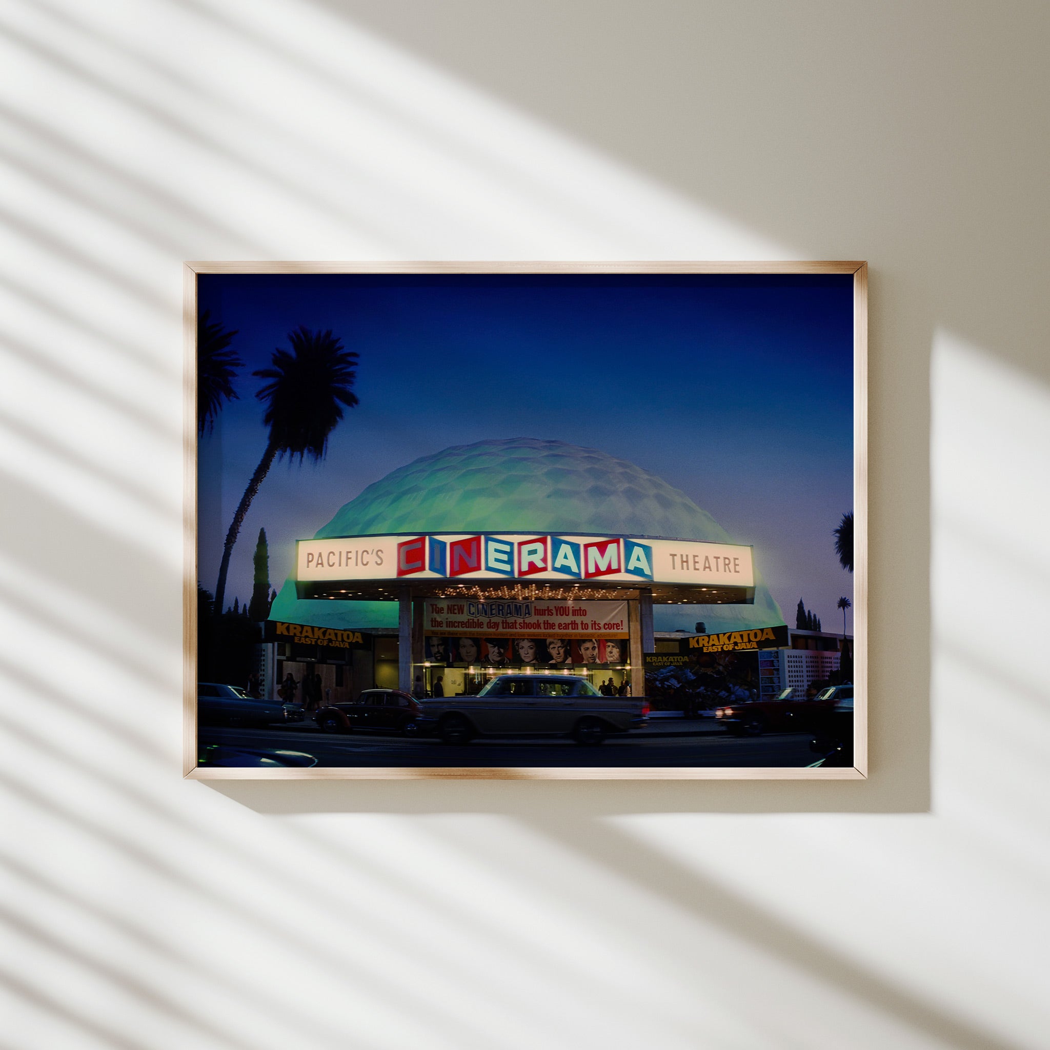 Póster cine hollywood cinerama