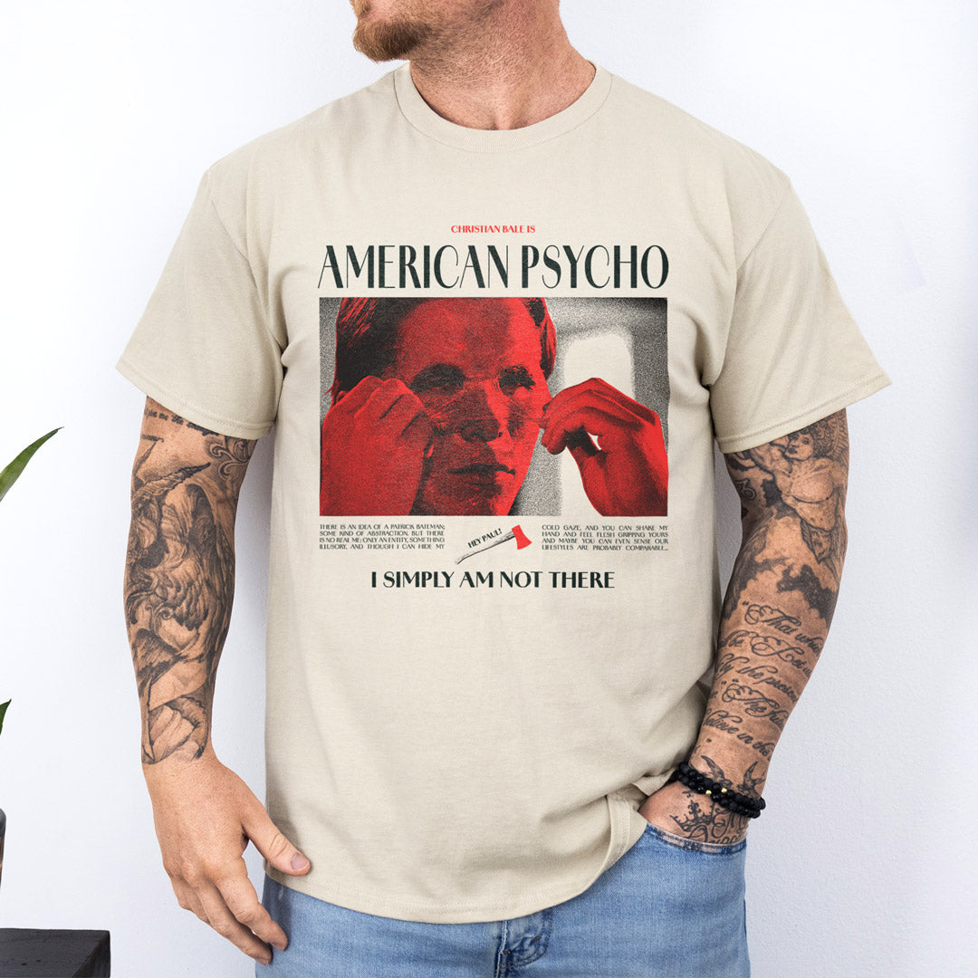 Camiseta american psycho frame arena