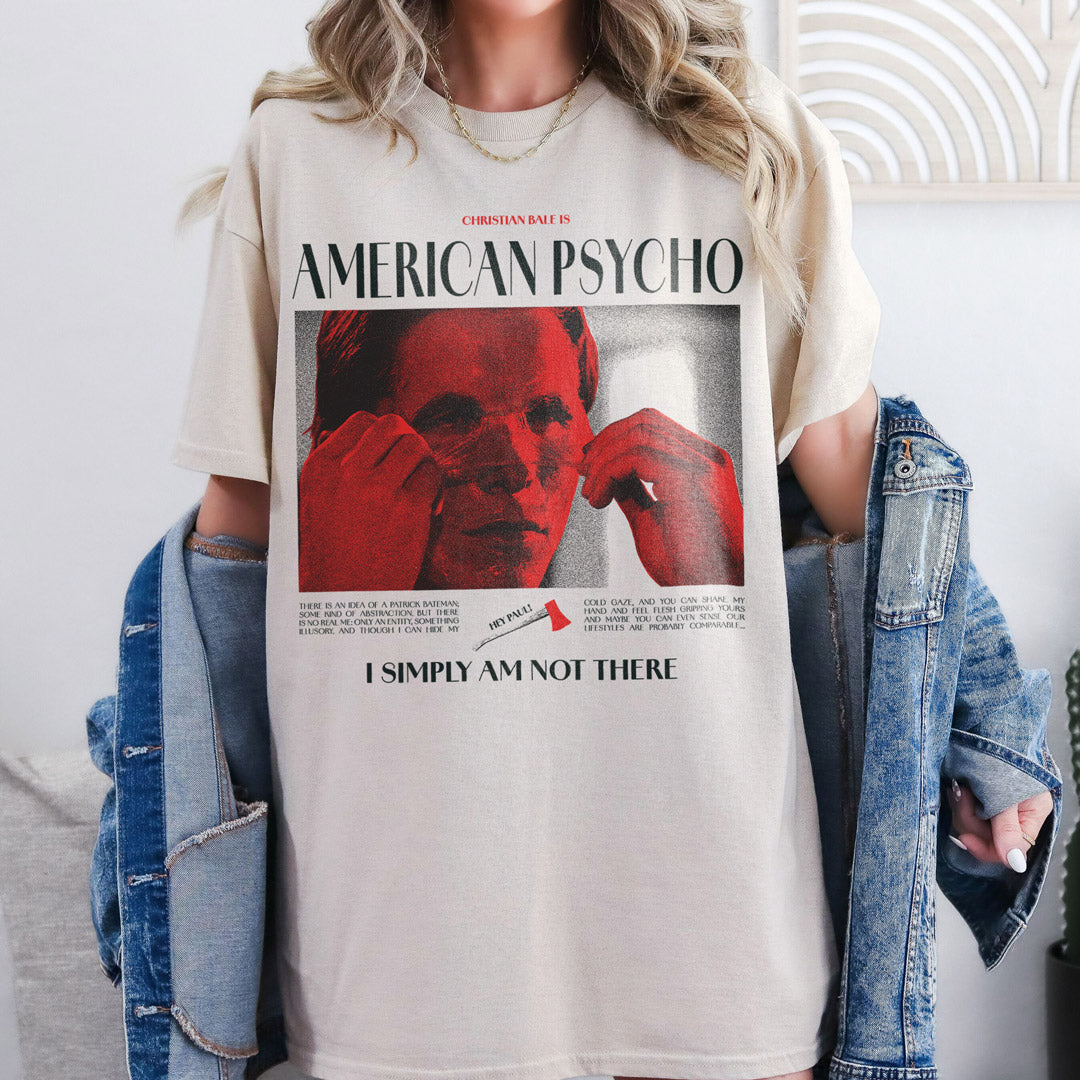 Camiseta american psycho frame arena