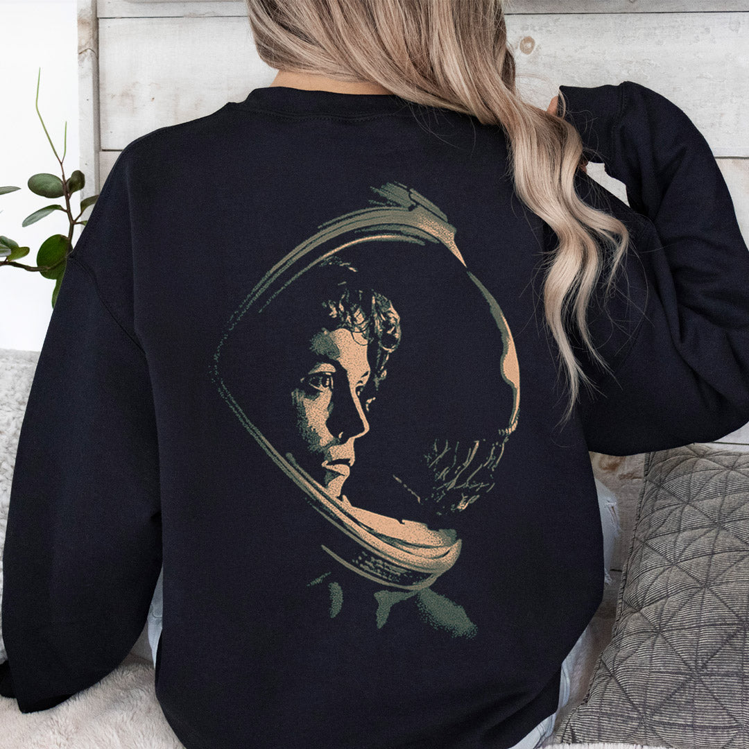 sudadera alien ripley y xenomorfo