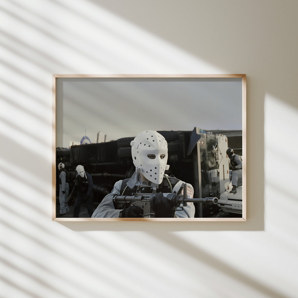 poster cine neil hockey mask