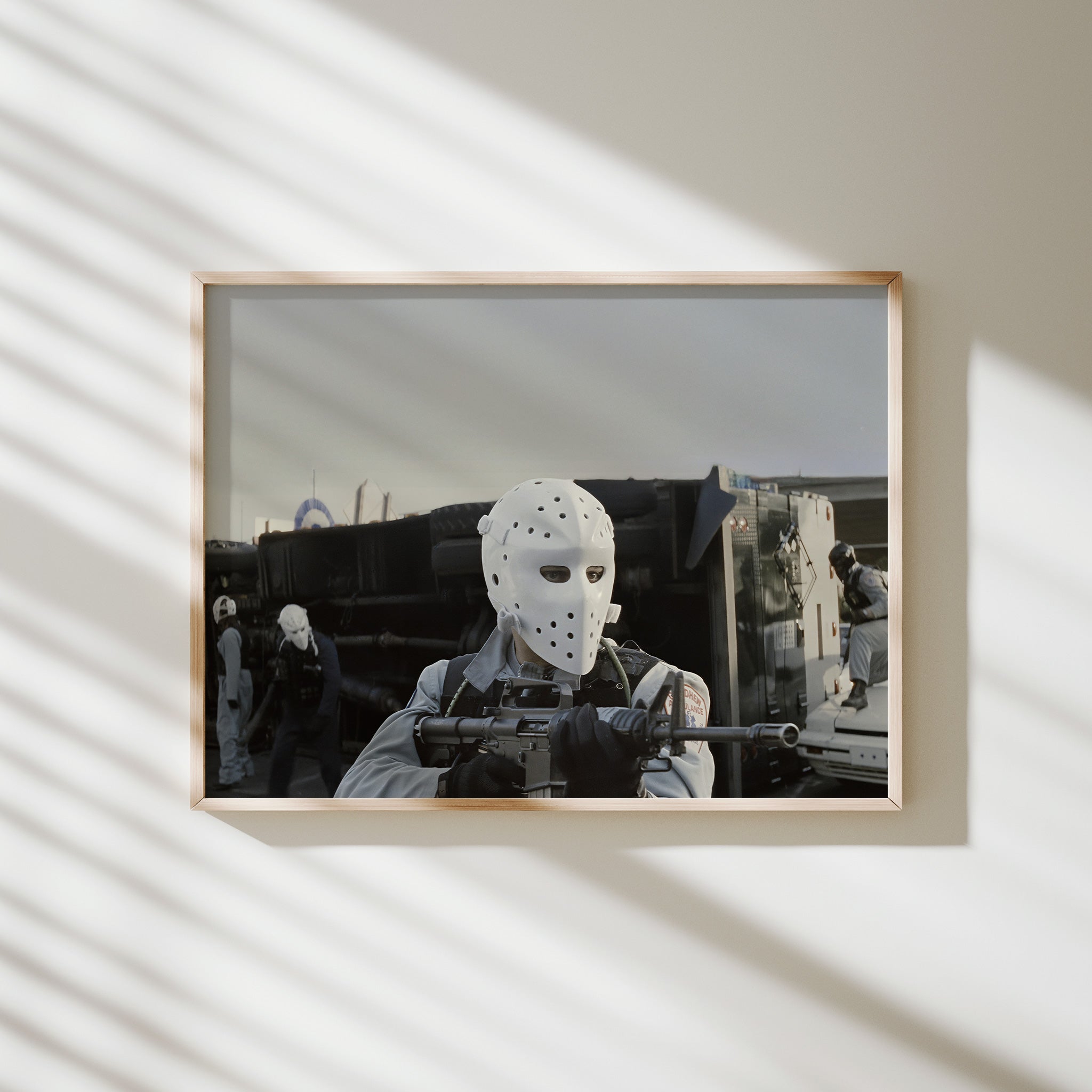 poster cine neil hockey mask