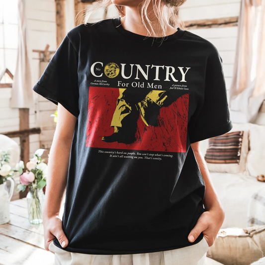 Camiseta No es país para viejos Mujer