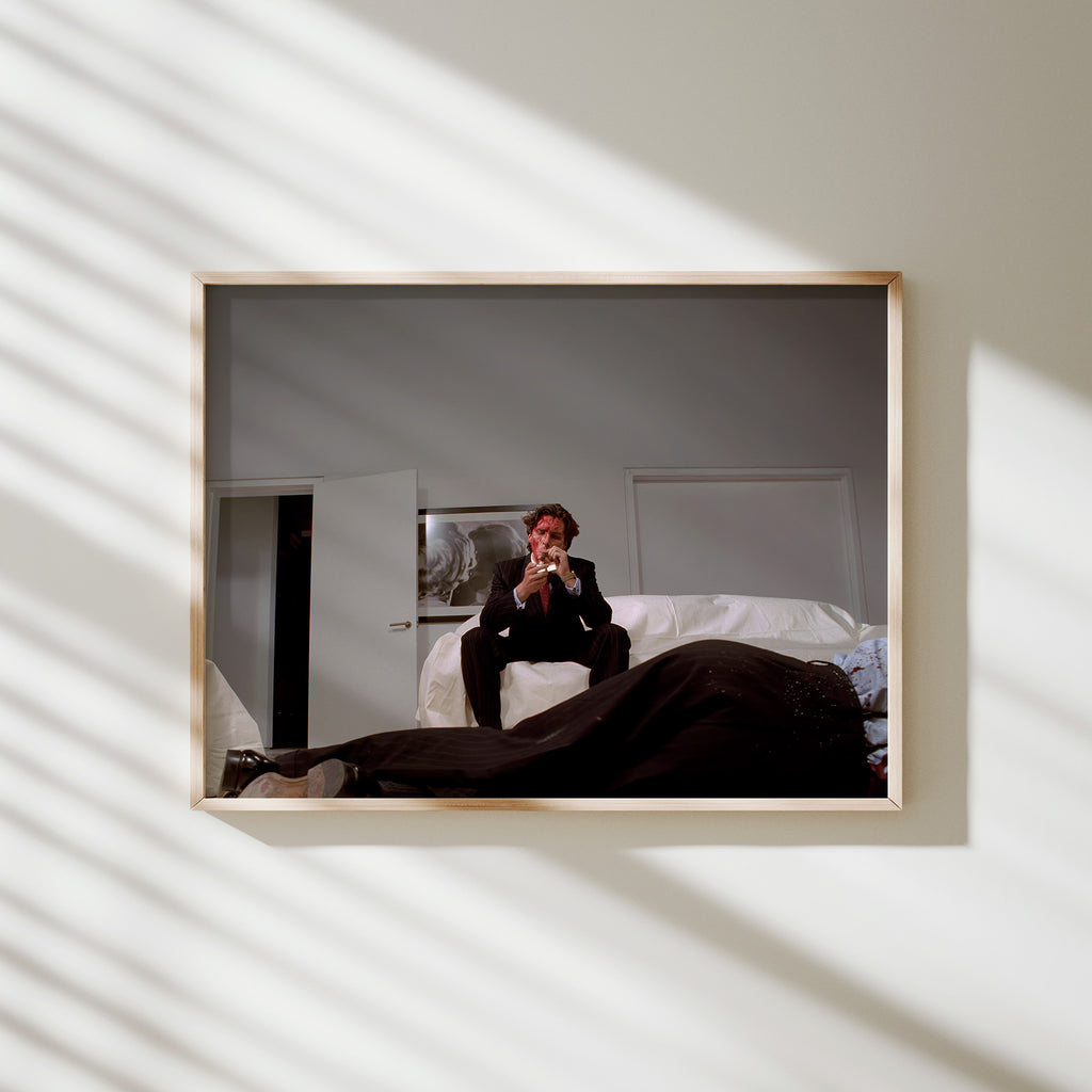 poster cine patrick bateman puro