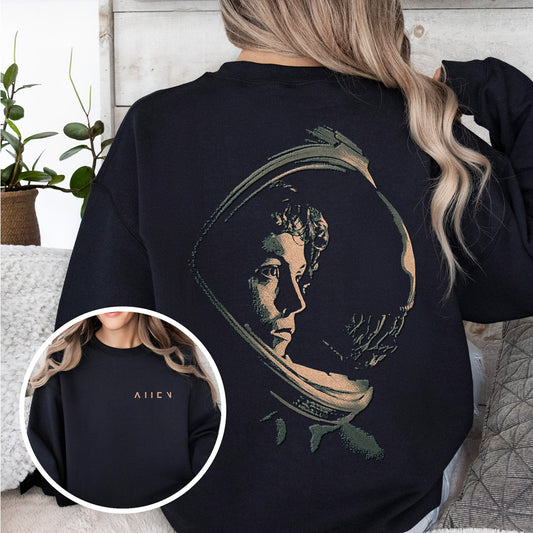 sudadera alien ripley y xenomorfo