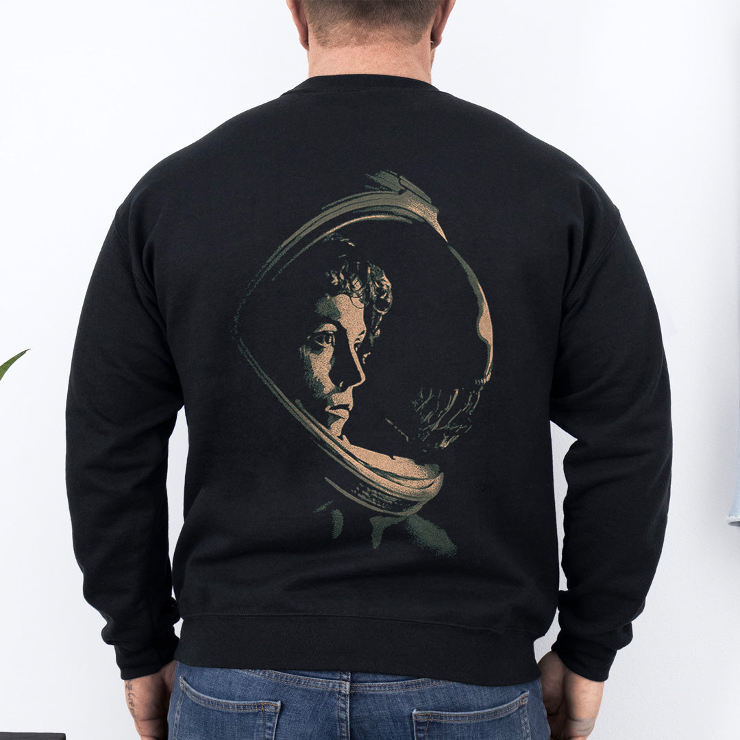 sudadera alien ripley y xenomorfo