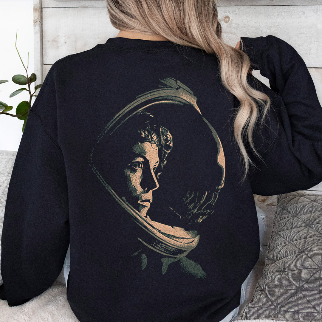 sudadera alien ripley y xenomorfo